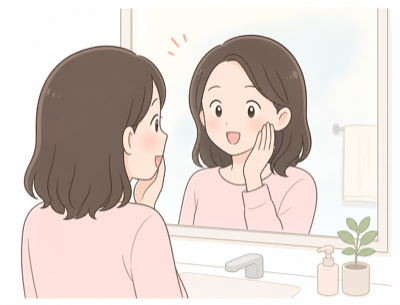 肌がふっくらした喜び